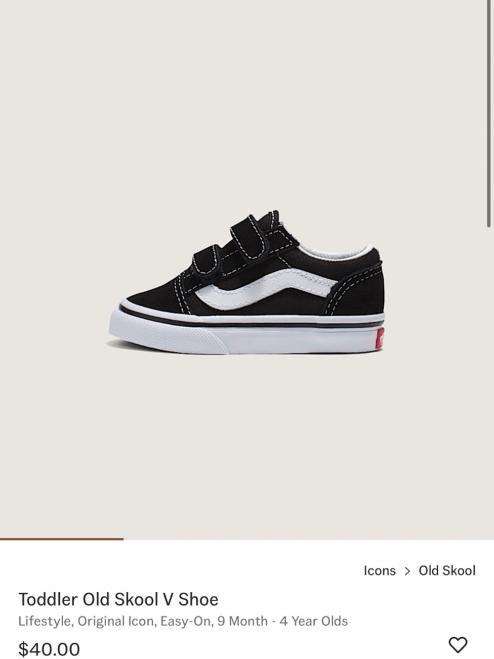 Black Vans Toddler Shoes – Brand New